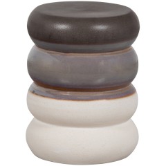 BUB SIDE TABLE CERAMICS GREY WHITE 